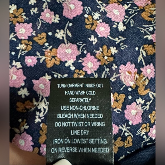 Trixxi Juniors Floral Print Tiered Fit & Flare Dress - Picture 5 of 6